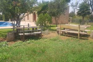 Garden sa labas ng Gîte ferme avec piscine privée