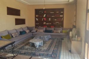 Seating area sa Gîte ferme avec piscine privée