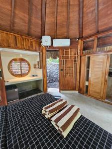 Kuchyň nebo kuchyňský kout v ubytování Les Garden villa