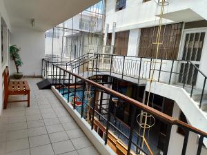 Balkón nebo terasa v ubytování GRAN PUNO lNN