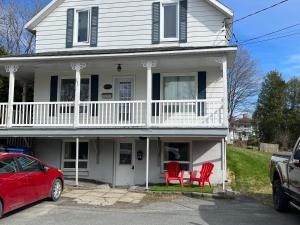 Bygningen som lejligheden ligger i