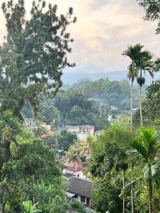 a view of a city with trees and houses at The Hideaway-Kandy in Kandy