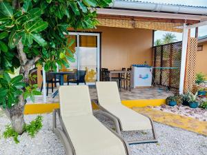 Patio nebo venkovní prostory v ubytování Jeannine Lodge
