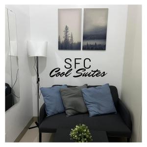 Istumisnurk majutusasutuses SFC Cool Suites by SMDC Tagaytay