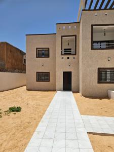 a rendering of a house in the desert at Mamy Residence in Nouakchott