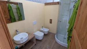 Koupelna v ubytování EdenCamp glamping