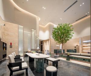 Posezení v ubytování Atour S Hotel Shenzhen Nanshan Science and Technology Park Hi-Tech Centre