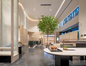 Posezení v ubytování Atour S Hotel Shenzhen Nanshan Science and Technology Park Hi-Tech Centre