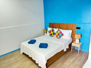 Voodi või voodid majutusasutuse Ithaa Seaview toas