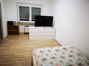 Μια τηλεόραση ή/και κέντρο ψυχαγωγίας στο Daimler near Business or Family Apartment fully furnished +5 φωτογραφίες