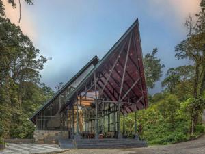 Das Gebäude in dem sich das Resort befindet