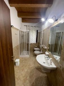 Koupelna v ubytování Casa di nonno Agostino + 21 fotografií