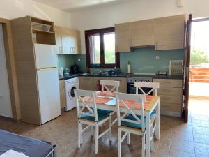 Kuchyň nebo kuchyňský kout v ubytování Apartment kokkines