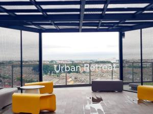 Istumisnurk majutusasutuses Trio Luxury Suites