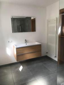 Koupelna v ubytování Appartement Ginzling Haus Eder