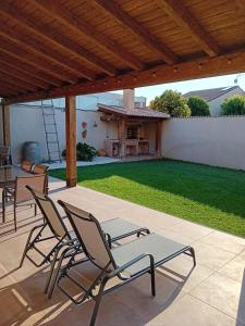 Patio nebo venkovní prostory v ubytování UN RINCÓN EN LA MORAÑA