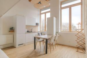 Dapur atau dapur kecil di Moderne et authentique T2, proche Croix-Rousse +19 gambar