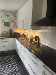 Cucina o angolo cottura di Mysigt rum i trevligt hus