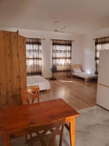 Χώρος καθιστικού στο Makame Garden House