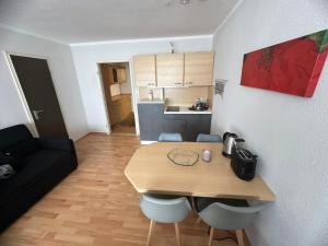 Kuchyň nebo kuchyňský kout v ubytování Wohnung in Sankt Englmar Nr 512