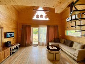 TV a/nebo společenská místnost v ubytování Green house