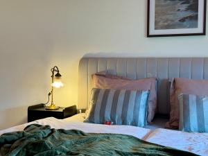 Postel nebo postele na pokoji v ubytování Ferienwohnung Conny