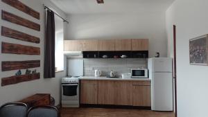 Kuchyň nebo kuchyňský kout v ubytování Ubytování Ždírec - Apartmán 2 + 13 fotografií