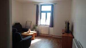 Posezení v ubytování Ubytování Ždírec - Apartmán 2