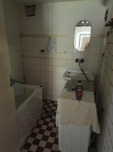 Koupelna v ubytování Chata Rozmberk + 1 fotografie