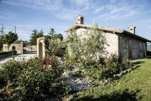 A garden outside Agriturismo Colle Mura