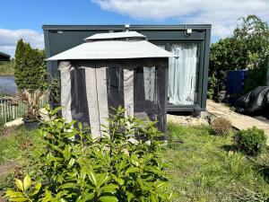 Vonkajšia záhrada v ubytovaní Tiny House am Neusiedlersee