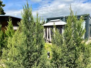 Vonkajšia záhrada v ubytovaní Tiny House am Neusiedlersee