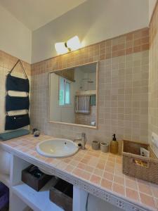 Kúpeľňa v ubytovaní Bungalow -escapadas en Arcos de la Frontera