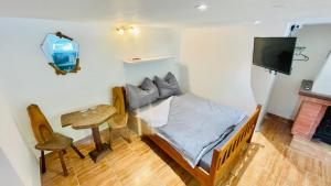 TV a/nebo společenská místnost v ubytování Orličky Apartments