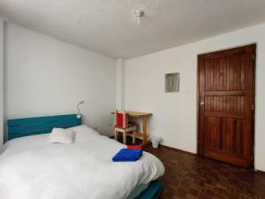 Postel nebo postele na pokoji v ubytování Edificio Foch