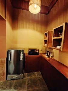Kuchyň nebo kuchyňský kout v ubytování Art Yala Boutique Resort