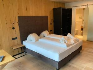 ad-fontanas Appartements Vandans客房内的一张或多张床位