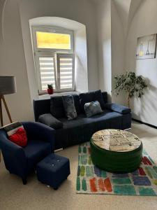 Posezení v ubytování Apartman I Ubytovani v centru Jihlavy