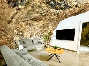 Μια τηλεόραση ή/και κέντρο ψυχαγωγίας στο Luxury Home Natural Risco