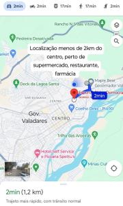 Fotografie z fotogalerie ubytování Flat com AR e vista Espetacular na área central de GV-Garagem-wifi-Varandão v destinaci Governador Valadares