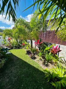 Um jardim no exterior de Tahitian Good Vibes