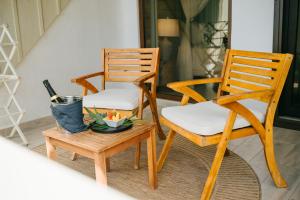 Area soggiorno di Tranquilseas Eco Lodge & Dive Center
