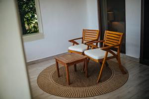 Area soggiorno di Tranquilseas Eco Lodge & Dive Center