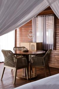 Coin salon dans l'établissement Anna Villas by Sumba-Beach