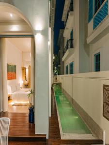 Bazén v ubytování Chuỗi Villa 6 phòng ngủ - bể bơi - Trung tâm Bãi Cháy - gần bãi biển Bãi Cháy nebo v jeho okolí