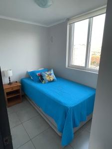 Postel nebo postele na pokoji v ubytování Apartamento Familiar junto a la playa - Vistas Increíbles + 2 fotografie