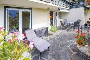 Balkón nebo terasa v ubytování Landhaus Danita