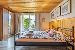 Postel nebo postele na pokoji v ubytování Landhaus Danita