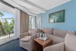 Posezení v ubytování Boutique Hotel Mali Raj