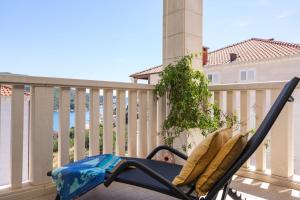 Balkón nebo terasa v ubytování Seaview Elegance Apartment